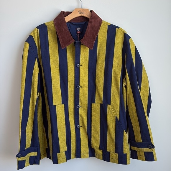 Rowing Blazers X Target Vertical Stripe Corduroy Collared Canvas Jacket 3XL NWOT - Picture 4 of 4